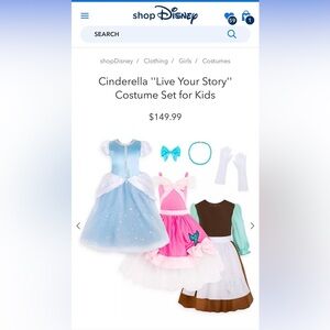 Cinderella special edition dresses